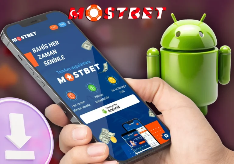 Mostbet Android uygulaması indirme görseli